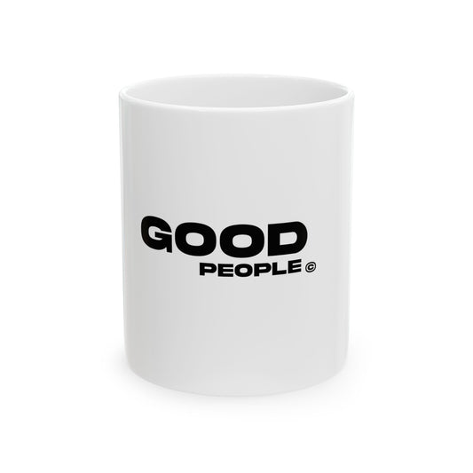 Good People Ceramic Mug - 11oz & 15oz - Perfect for Matcha Lovers